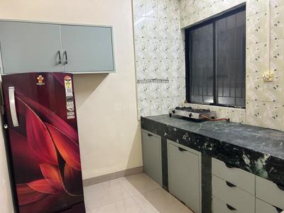 Kitchen Image of 600 Sq.ft 1 BHK Apartment / Flat for rent in Meera Nagar Garden, Koregaon Park Pune for Rs. 30000