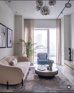 Hall Image of 1100 Sq.ft 2 BHK Apartment / Flat for rent in Indiabulls Blu, Worli Mumbai for Rs. 330000