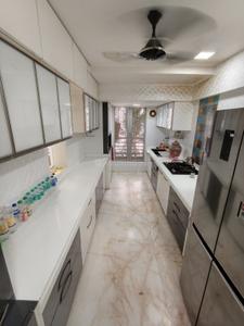 Kitchen Image of 2400 Sq.ft 3 BHK Apartment / Flat for sale in Chandak Breezy Corner, Kandivali West Mumbai for Rs. 42400000