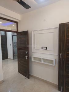 Bedroom Image of 600 Sq.ft 2 BHK Builder Floor for rent in Guru Ji Welfare Homes, Dwarka Mor New Delhi for Rs. 16000