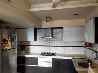 Kitchen Image of 1000 Sq.ft 3 BHK Apartment / Flat for rent in Vile Parle East Mumbai for Rs. 145000