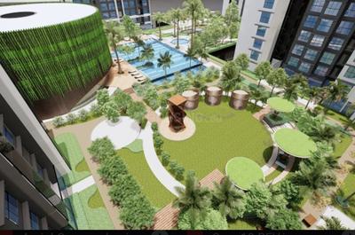 Balcony Image of 845 Sq.ft 2 BHK Apartment / Flat for sale in Adani The Views Tower A B, Ghatkopar East Mumbai for Rs. 22900000
