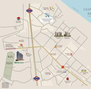 Image of 810 Sq.ft 1 BHK Apartment / Flat for sale in Windermere, Bhayandar West, Mira Bhayandar for Rs. 9500000
