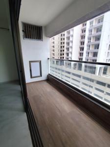 Balcony Image of 1050 Sq.ft 2 BHK Apartment / Flat for rent in Nirman Astropolis, Tathawade Pune for Rs. 26000