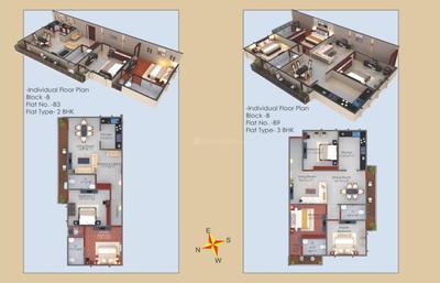Image of 1394 Sq.ft 3 BHK Apartment / Flat for sale in Phulwari Sharif, Patna for Rs. 8364000
