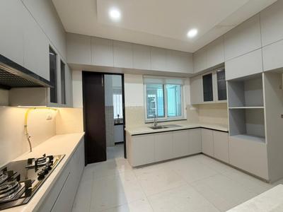 Kitchen Image of 3400 Sq.ft 4 BHK Apartment / Flat for rent in Brigade Caladium, Byatarayanapura Bengaluru for Rs. 185000