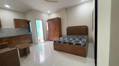 Bedroom Image of 280 Sq.ft 1 RK Apartment / Flat for rent in Scheme No 113 Indore for Rs. 15000