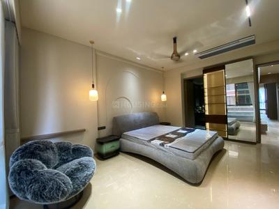 Bedroom Image of 5600 Sq.ft 4 BHK Apartment / Flat for rent in Venus Pashmina, Bodakdev Ahmedabad for Rs. 450000
