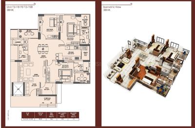 Image of 2366 Sq.ft 3 BHK Apartment / Flat for sale in Patia, Bhubaneswar for Rs. 16000000