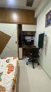 Bedroom Image of 1575 Sq.ft 3 BHK Apartment / Flat for sale in Himalaya and Mainland Pinnacle Block A To D, Tragad Ahmedabad for Rs. 8500000