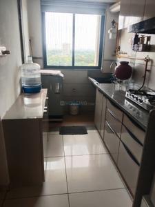 Kitchen Image of 500 Sq.ft 1 BHK Apartment / Flat for sale in Sun Rising Homes, Gota Ahmedabad for Rs. 4800000