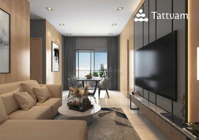 Hall Image of 850 Sq.ft 2 BHK Apartment / Flat for sale in Tattvam, Maniktala Kolkata for Rs. 12500000