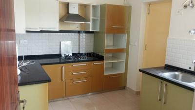 Kitchen Image of 1810 Sq.ft 3 BHK Apartment / Flat for rent in Monarch Serenity, Thanisandra Bengaluru for Rs. 50000