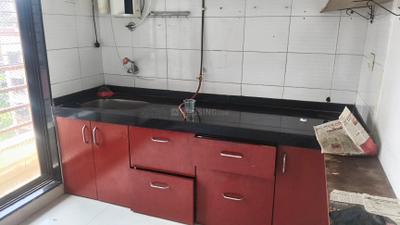 Kitchen Image of 1110 Sq.ft 2 BHK Apartment / Flat for rent in Bhoomi Symphony, Kopar Khairane Navi Mumbai for Rs. 49000