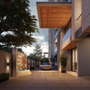 Image of 1860 Sq.ft 3 BHK Apartment / Flat for sale in Althan, Surat for Rs. 8483000