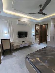 Bedroom Image of 540 Sq.ft 1 BHK Builder Floor for rent in Rajouri Garden New Delhi for Rs. 23000