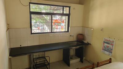 Kitchen Image of 600 Sq.ft 1 BHK Independent House for rent in Gangapuram Society, Viman Nagar Pune for Rs. 22000
