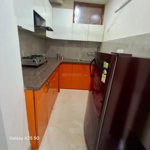 Kitchen Image of 900 Sq.ft 1 BHK Builder Floor for rent in Sector 46 Gurgaon for Rs. 27000