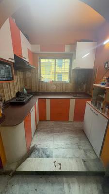 Kitchen Image of 1059 Sq.ft 2 BHK Apartment / Flat for sale in Dewki Realtors - Sonu Paradise, Rajarhat Kolkata for Rs. 4350000