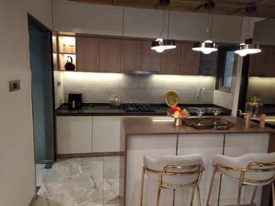 Kitchen Image of 2034 Sq.ft 3 BHK Apartment / Flat for sale in Swagat Glassglow, Sargasan Gandhinagar for Rs. 9040000