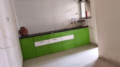 Kitchen Image of 750 Sq.ft 2 BHK Apartment / Flat for rent in Nirvana Lifecity, Lohegaon Pune for Rs. 20000