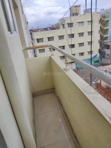 Balcony Image of 550 Sq.ft 1 BHK Independent House for rent in HSR Layout Bengaluru for Rs. 20000