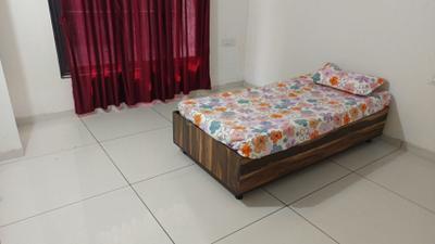 Bedroom Image of 1000 Sq.ft 2 BHK Apartment / Flat for rent in Kudasan Gandhinagar for Rs. 27000