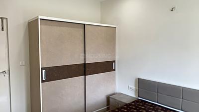 Bedroom Image of 1350 Sq.ft 2.5 BHK Apartment / Flat for rent in Adani The Meadows, Shantigram Ahmedabad for Rs. 38000