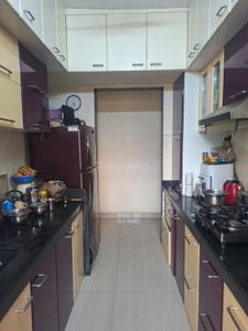 Kitchen Image of 730 Sq.ft 2 BHK Apartment / Flat for sale in Hubtown Greenwoods, Thane West Thane for Rs. 13000000