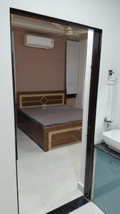 Bedroom Image of 1200 Sq.ft 2 BHK Builder Floor for rent in Malviya Nagar Jaipur for Rs. 52000