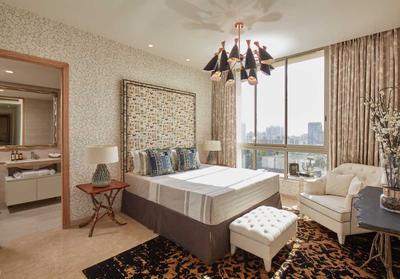 Bedroom Image of 2210 Sq.ft 4 BHK Apartment / Flat for sale in One Hiranandani Park, Thane West Thane for Rs. 79800000
