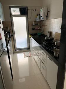 Kitchen Image of 750 Sq.ft 2 BHK Apartment / Flat for rent in Runwal Centre, Chembur Mumbai for Rs. 85000