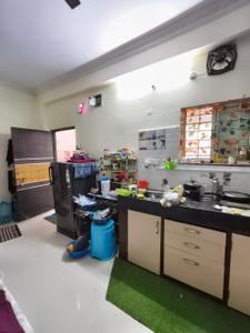 Kitchen Image of 600 Sq.ft 1 RK Apartment / Flat for rent in Kondapur Hyderabad for Rs. 13500