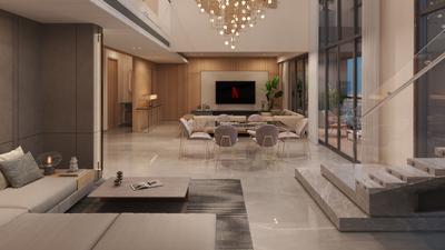 Hall Image of 2850 Sq.ft 4 BHK Penthouse for sale in Manjalpur Vadodara for Rs. 18500000