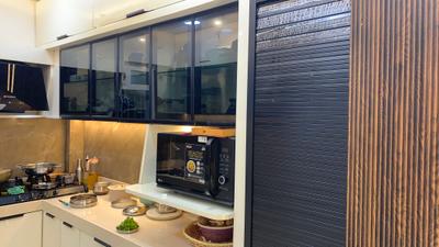Kitchen Image of 1495 Sq.ft 3 BHK Apartment / Flat for sale in Tharwani Riverdale Vista, Kalyan West Kalyan for Rs. 14200000