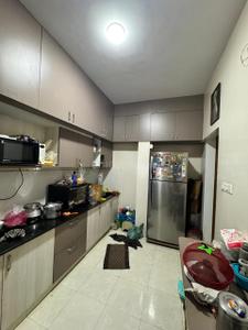 Kitchen Image of 1200 Sq.ft 2 BHK Apartment / Flat for rent in HBR Layout Bengaluru for Rs. 45000