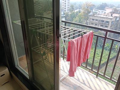 Balcony Image of 1070 Sq.ft 3 BHK Apartment / Flat for sale in Vasai West Vasai for Rs. 9500000