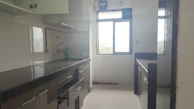 Kitchen Image of 650 Sq.ft 1 BHK Apartment / Flat for rent in Crystal Armus A To C, Chembur Mumbai for Rs. 42000