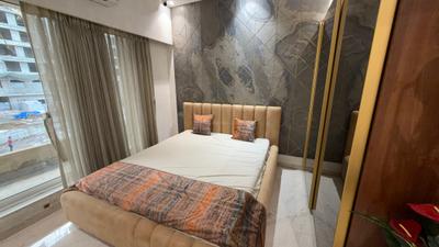 Bedroom Image of 650 Sq.ft 2 BHK Apartment / Flat for sale in Raunak Centrum, Chembur Mumbai for Rs. 15800000
