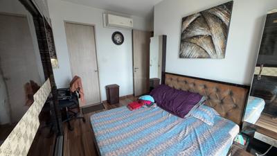 Bedroom Image of 1050 Sq.ft 2 BHK Apartment / Flat for sale in Aurum Q Residences R1, MIDC Industrial Area Navi Mumbai for Rs. 22000000