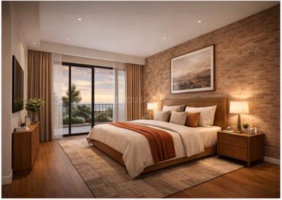 Bedroom Image of 2100 Sq.ft 3 BHK Apartment / Flat for sale in Cooke Town Bengaluru for Rs. 32000000