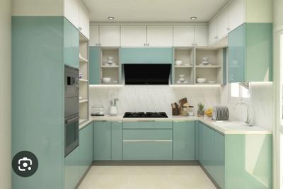 Kitchen Image of 950 Sq.ft 2 BHK Apartment / Flat for sale in DLF Pink Town House, DLF Phase 3 Gurgaon for Rs. 6200000