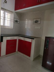 Kitchen Image of 600 Sq.ft 1 BHK Independent House for rent in Bellandur Bengaluru for Rs. 26000