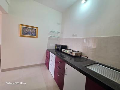 Kitchen Image of 616 Sq.ft 1 BHK Apartment / Flat for rent in Talegaon Dabhade Pune for Rs. 19000