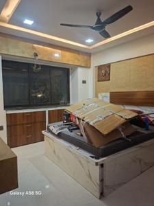 Bedroom Image of 2000 Sq.ft 3 BHK Apartment / Flat for rent in Kopar Khairane Navi Mumbai for Rs. 99999