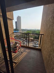 Balcony Image of 900 Sq.ft 2 BHK Apartment / Flat for rent in Raunak City Sector IV D5, Kalyan West Kalyan for Rs. 23000