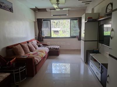 Hall Image of 450 Sq.ft 1 BHK Apartment / Flat for rent in B Chopda SBIEs Geetanjali CHSL, Borivali West Mumbai for Rs. 40000