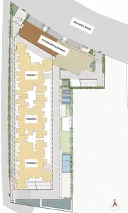 Image of 1092 Sq.ft 2 BHK Apartment / Flat for sale in Neev Luxton, Wakad, Pune for Rs. 10400000