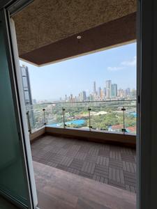 Balcony Image of 2300 Sq.ft 3 BHK Apartment / Flat for sale in Lokhandwala Minerva, Worli Mumbai for Rs. 77500000
