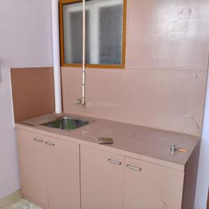 Kitchen Image of 600 Sq.ft 1 BHK Builder Floor for rent in Sardarpura Jodhpur for Rs. 15000